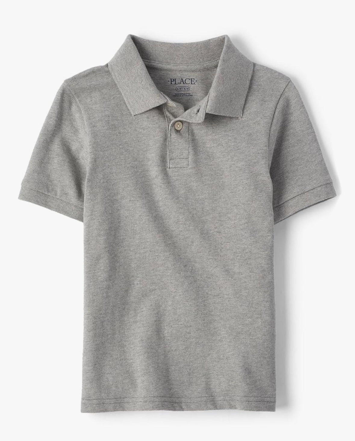 The Children's Place Boys' Uniform Short Sleeve Pique Polo