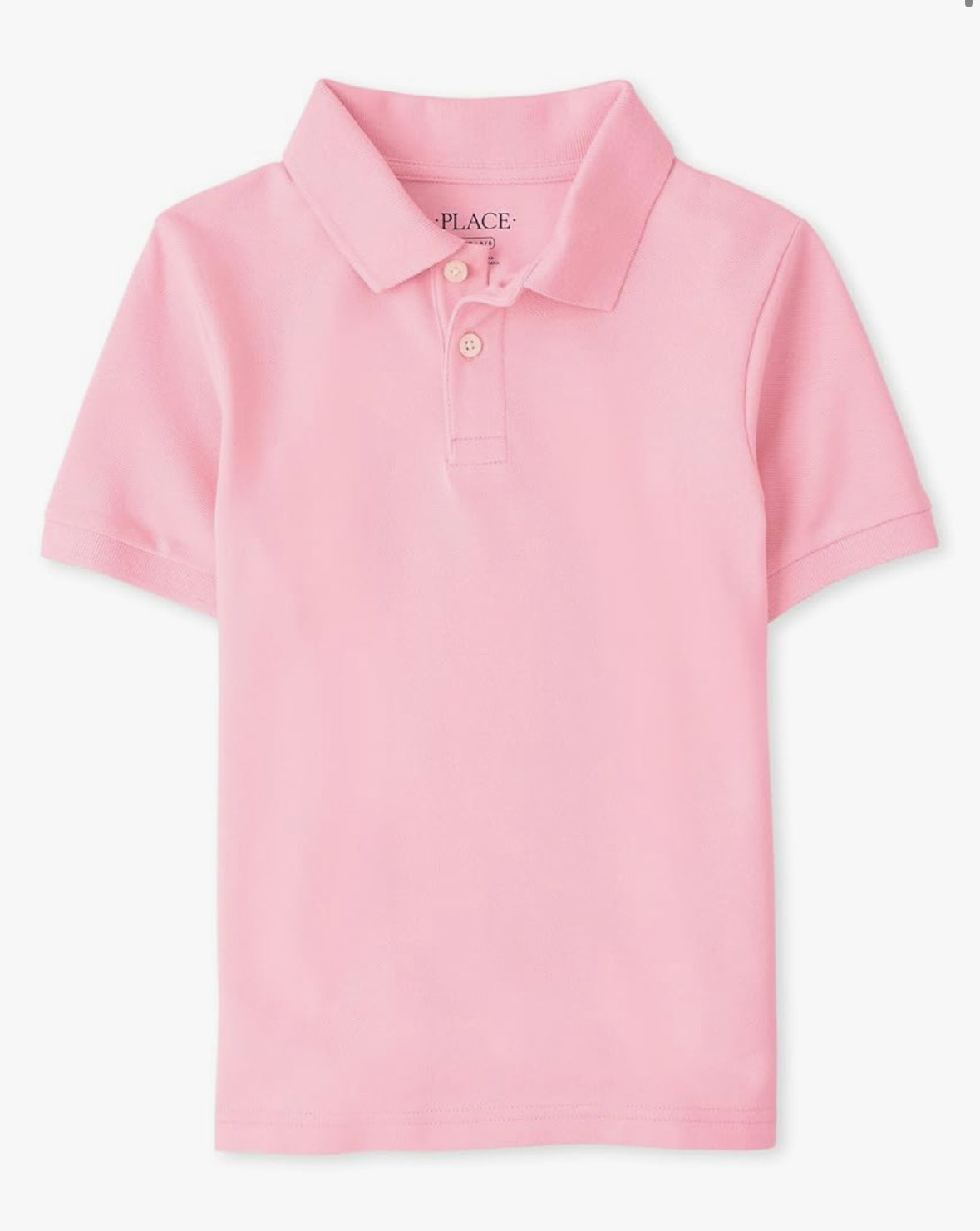 The Children's Place Boys' Uniform Short Sleeve Pique Polo